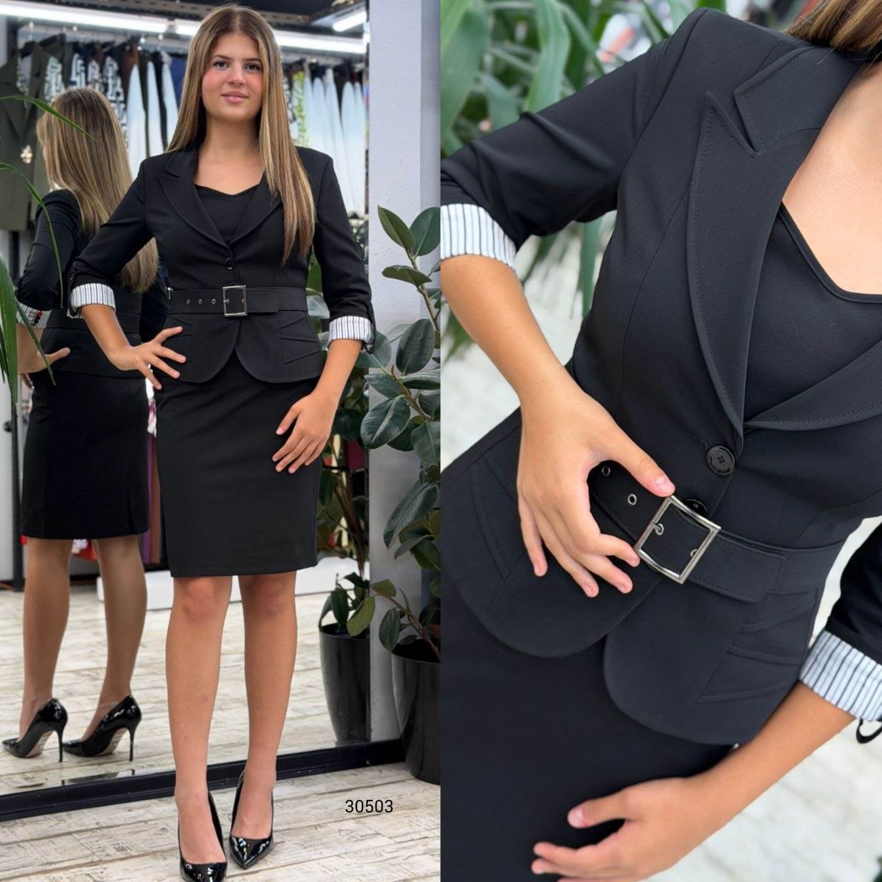 women`s suit (jacket with skirt) 
