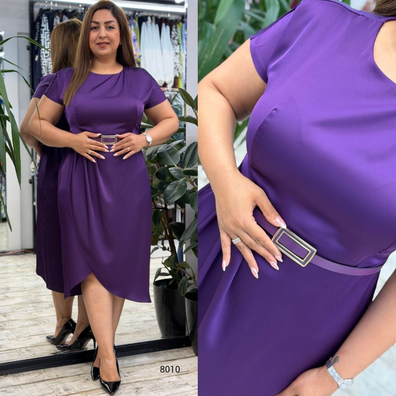 Belted Midi Dress